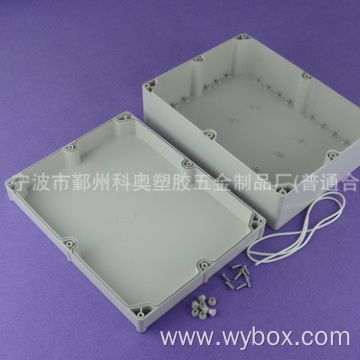 Custom enclosure ip65 waterproof enclosure plastic electrical junction box enclosure cast box PWE208 with size 300*230*110mm